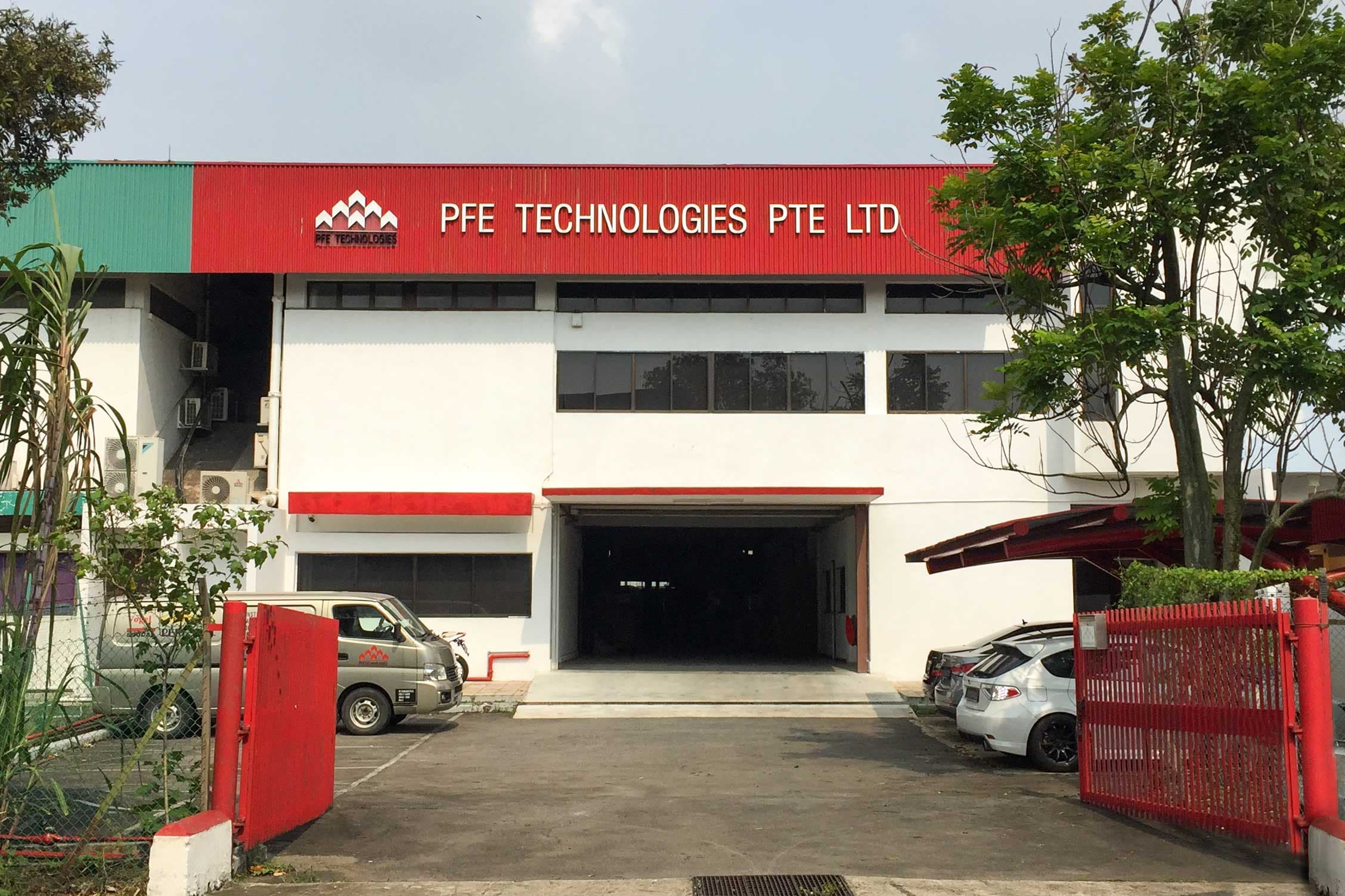 PFE Technologies facility at Gul Street in Singapore